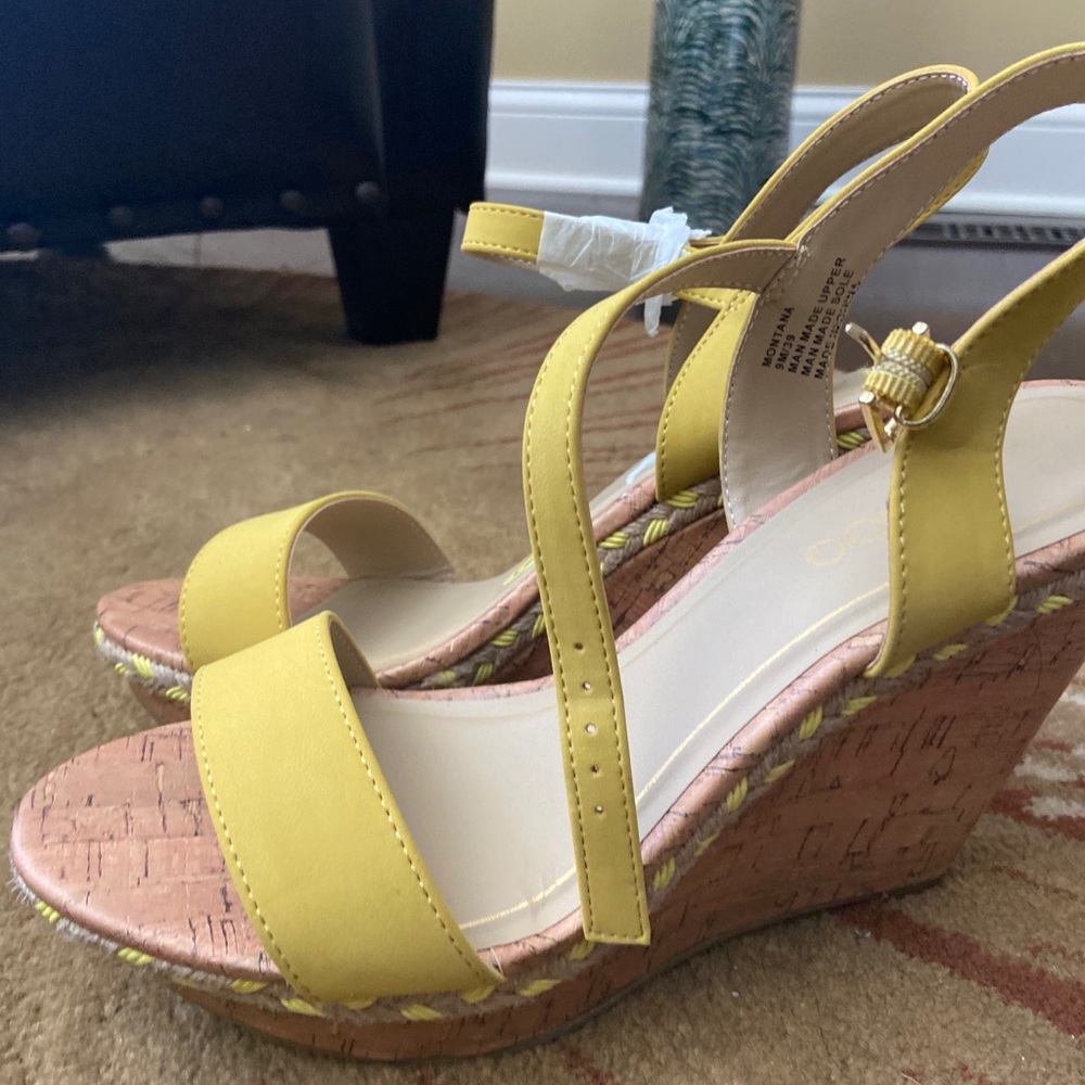 Canary Yellow Sandal